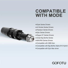 Gofotu sleeve adapter supports Big Bertha XR and related lines.
