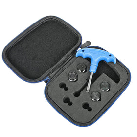 Gofotu wrench secures weights reliably during play.