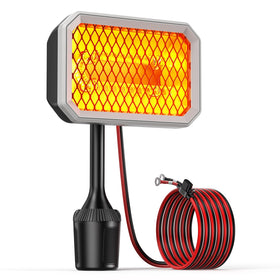 Goheater 36V golf cart heater in action delivering fast, quiet warmth for your ride.
