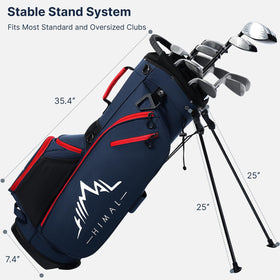 GoHimal 14-Way stand bag hip pad enhances walking comfort