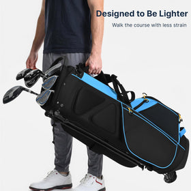 GoHimal 14-Way Stand Bag pocket layout highlighting spacious organization
