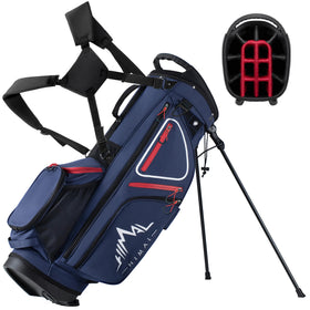 GoHimal 14-way stand bag with top dividers protects clubs.