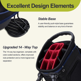 GoHimal 600D polyester construction resists weather and wear while playing in varied conditions.