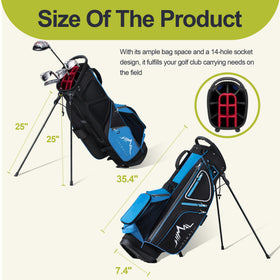 GoHimal ergonomic shoulder straps distribute weight evenly for comfortable carrying.