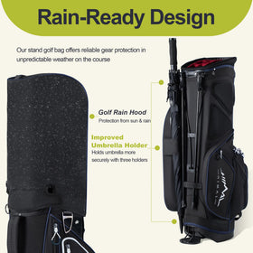 GoHimal rain hood cover protects contents from sudden showers.