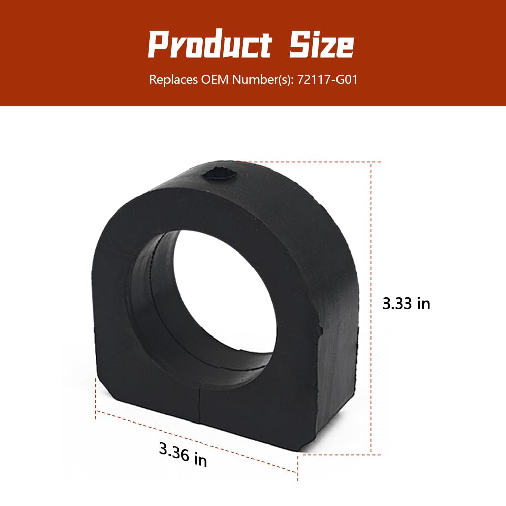 GOLACOD two-piece bushing pack ready for quick install on rear suspension