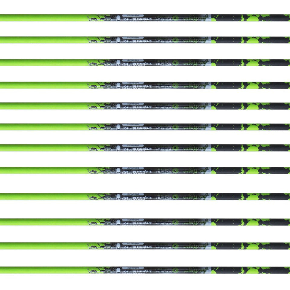 Gold Tip Name The Game Green Splash 400 Raw Shafts for consistent flight and accuracy
