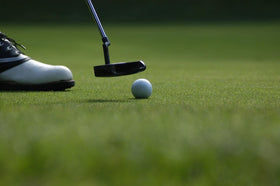 Golf Ball Country mesh bag or polybag packaging shown