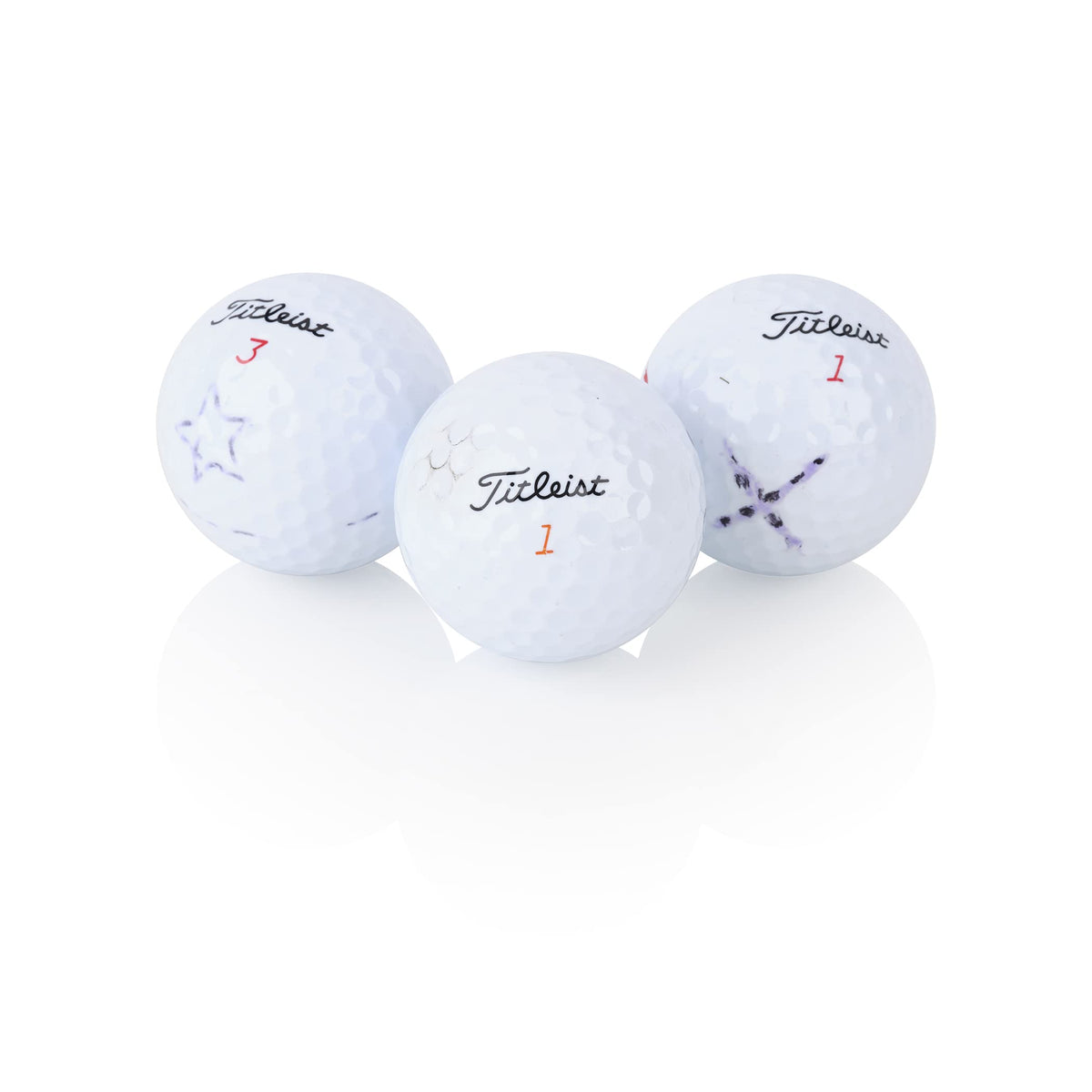 Golf Ball Country Titleist mixed models in 4A quality offering consistent flight