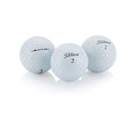 GOLF BALL COUNTRY used Titleist AVX balls for longer distance with soft feel.