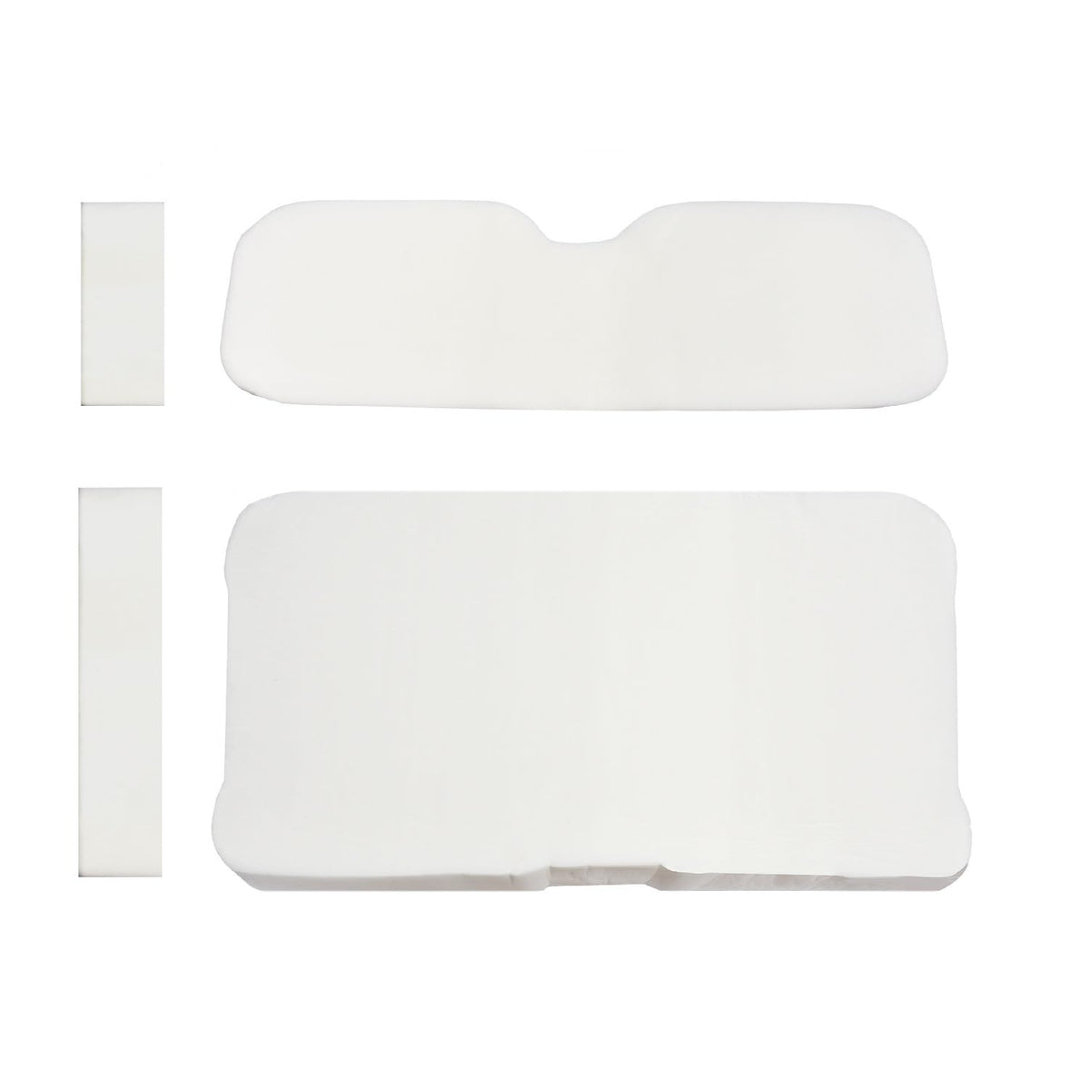 GOLF BALL DIVERS EZ-GO RXV foam insert backrest for enhanced comfort on long rides.