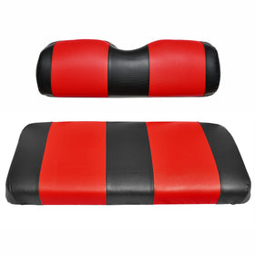 GOLF BALL DIVERS EZGO TXT front seat cover, two-tone design, durable marine vinyl.