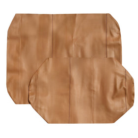 Golf Ball Divers EZGO TXT seat cover with 5-panel stitching.
