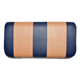 GOLF BALL DIVERS EZGO TXT blue-tan seat cover on rear bench for durability