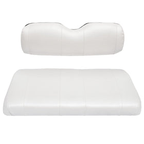 GOLF BALL DIVERS EZGO TXT seat cover front view protects seats while refreshing style