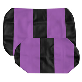 GOLF BALL DIVERS EZGO TXT seat cover front view shows two-tone durability
