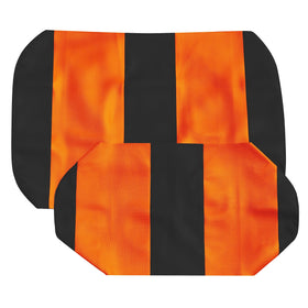 GOLF BALL DIVERS EZGO TXT seat cover two-tone closeup highlights stitching and style