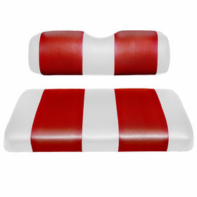 GOLF BALL DIVERS EZGO TXT seat cover two-tone offers a refreshed look and durable protection.
