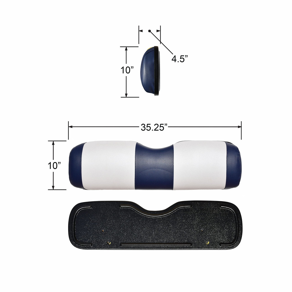 GOLF BALL DIVERS EZGO TXT seat cover universal fit for front and rear benches