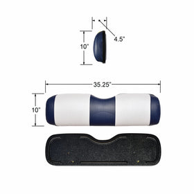 GOLF BALL DIVERS EZGO TXT seat cover universal fit for front and rear benches