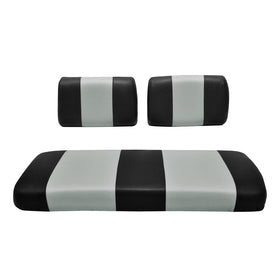 GOLF BALL DIVERS seat cover for the front bench in black-silver, improving durability and style.