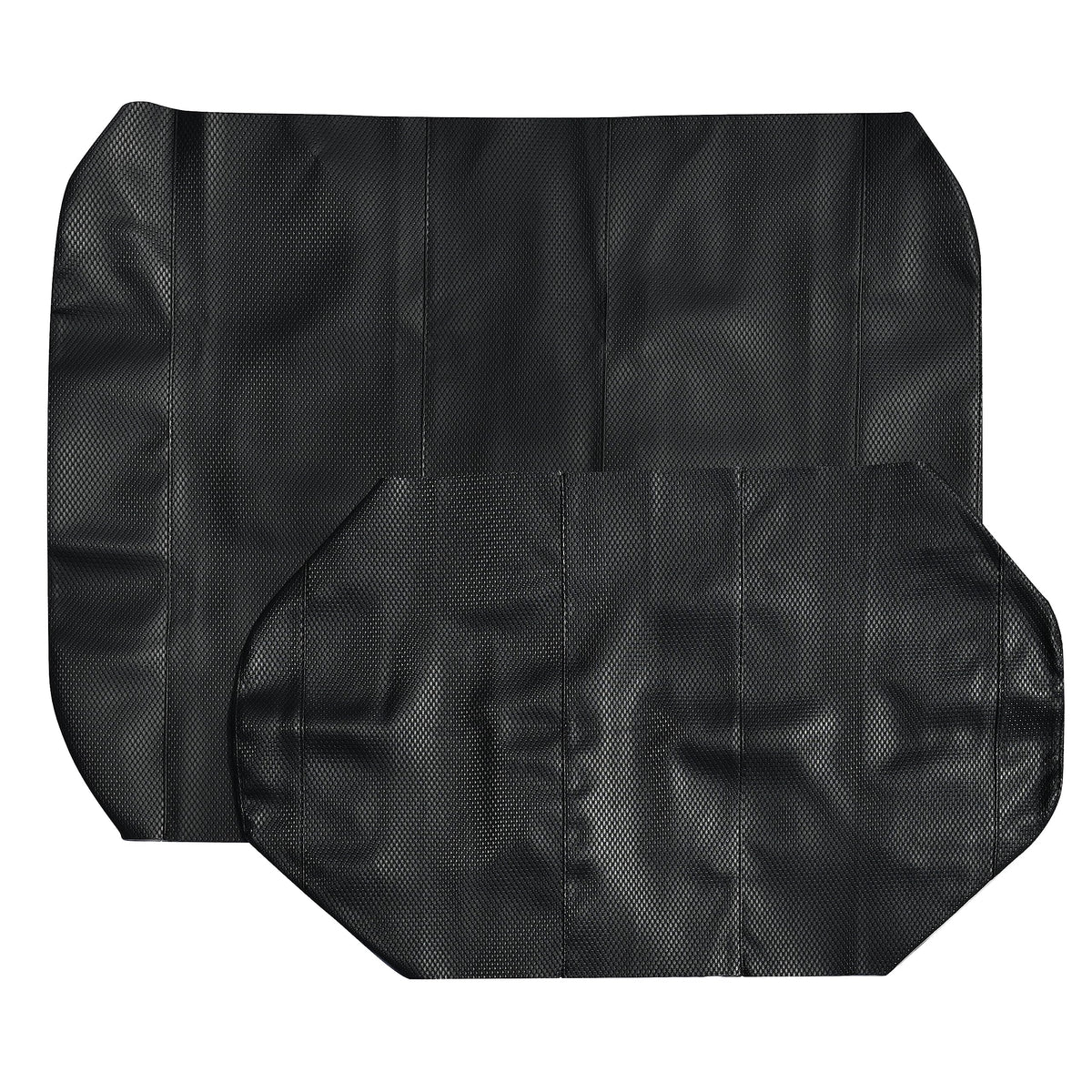 GOLF BALL DIVERS seat cover installation shows quick staple method