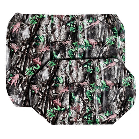 GOLF BALL DIVERS woodland camo two-tone seat cover, UV resistant and durable