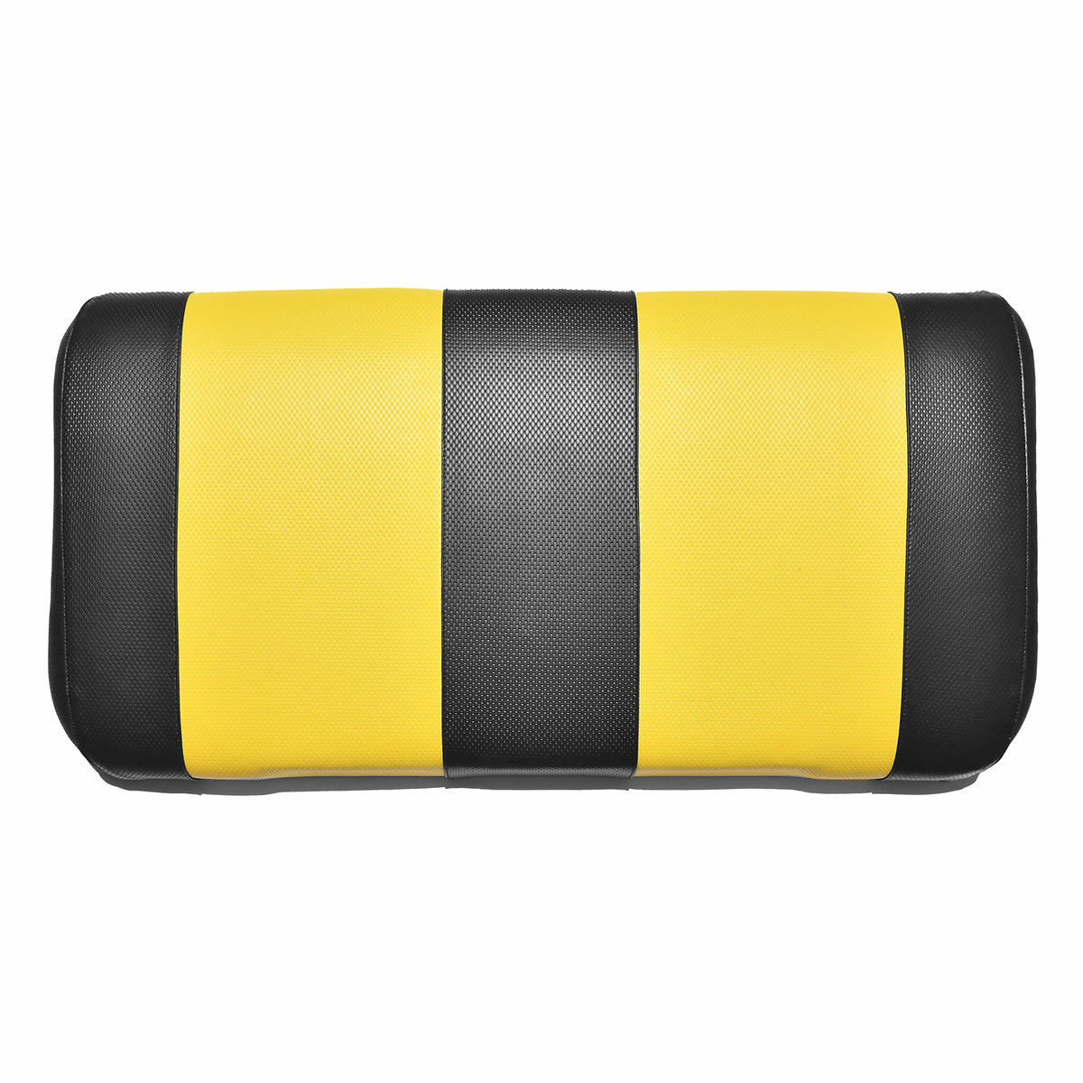 GOLF BALL DIVERS two-tone black and yellow seat cover boosts rugged look