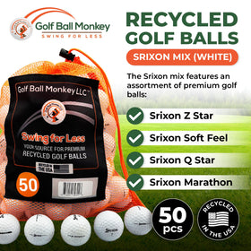 Golf Ball Monkey 4A 3A mix condition for affordable practice balls