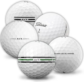 Golf Ball Monkey AVX bulk pack in yellow for high visibility and greenside control.