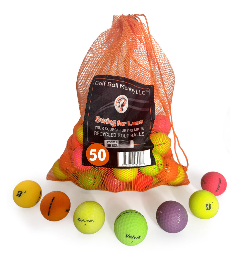 Golf Ball Monkey Color Pro Line mixed brands for versatile practice.