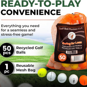 Golf Ball Monkey Hammer Empower XL Top Flite ball close-up highlighting durability.