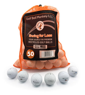 Golf Ball Monkey TP5 TP5X bulk pack on display for practice and savings.