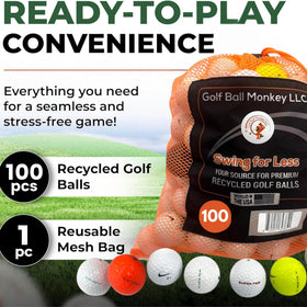 Golf Ball Monkey Nike Power Distance Long ball, consistent flight through practice.