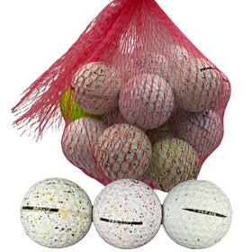 Golf Ball Planet 4A near mint balls with logos for practice