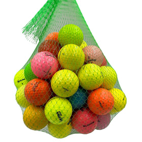 Golf Ball Planet 50-pack used balls color mix for affordable practice rounds