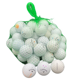 Golf Ball Planet 50 Pack used Callaway balls product shot shows bulk value for practice.