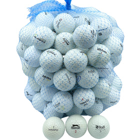 Golf Ball Planet assortment of used balls, ideal for practice sessions and casual play.