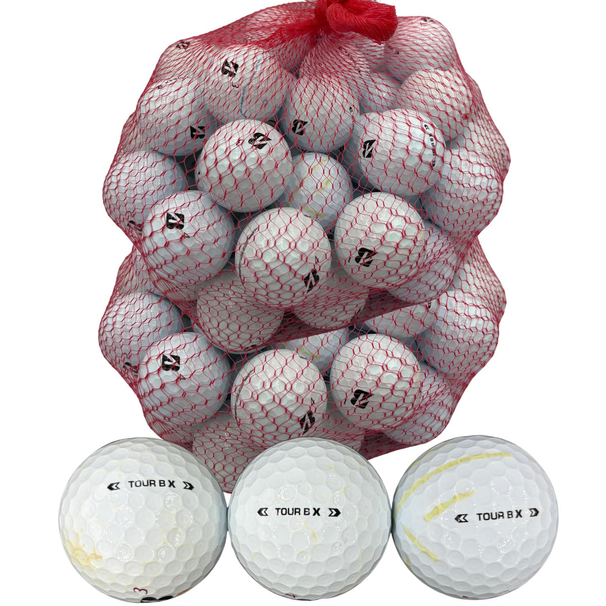 Golf Ball Planet BS Tour B Series 4A near mint 24 pack front view for value