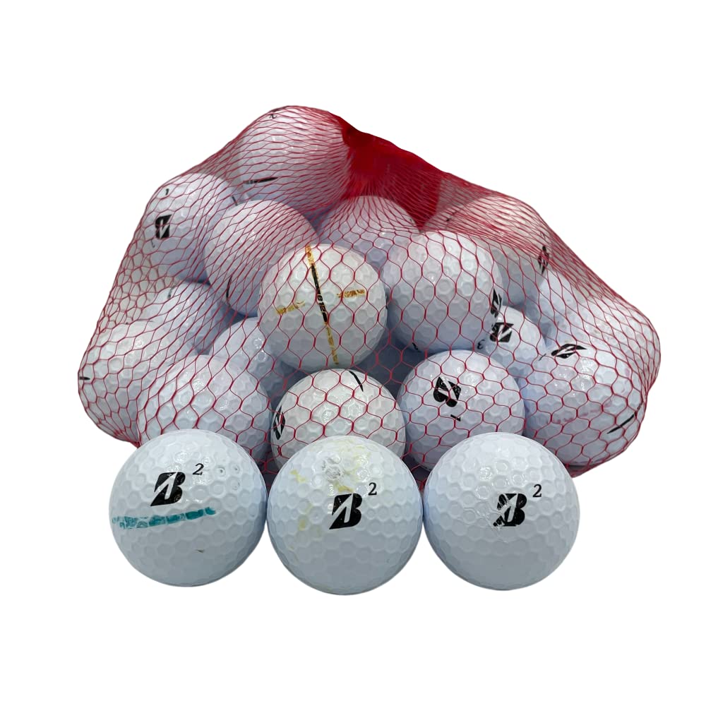 Golf Ball Planet E12 used balls 24-pack in white for value practice
