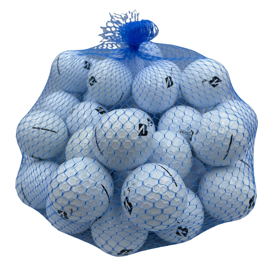 Golf Ball Planet E12 used balls in a 50-pack, white and ready for practice.