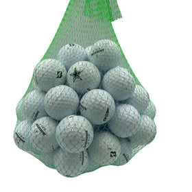 Golf Ball Planet E6 used balls 50-pack pack shot, ideal for practice.