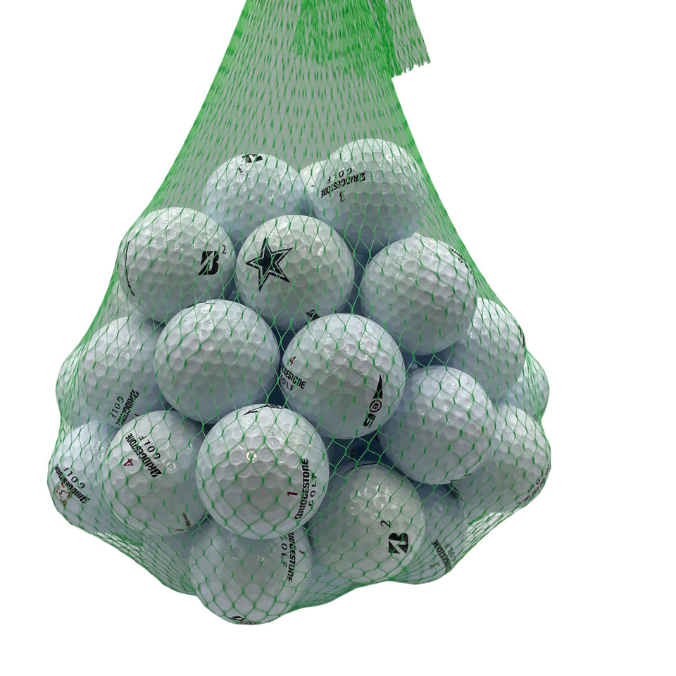 Golf Ball Planet E6 used balls 50-pack pack shot, ideal for practice.