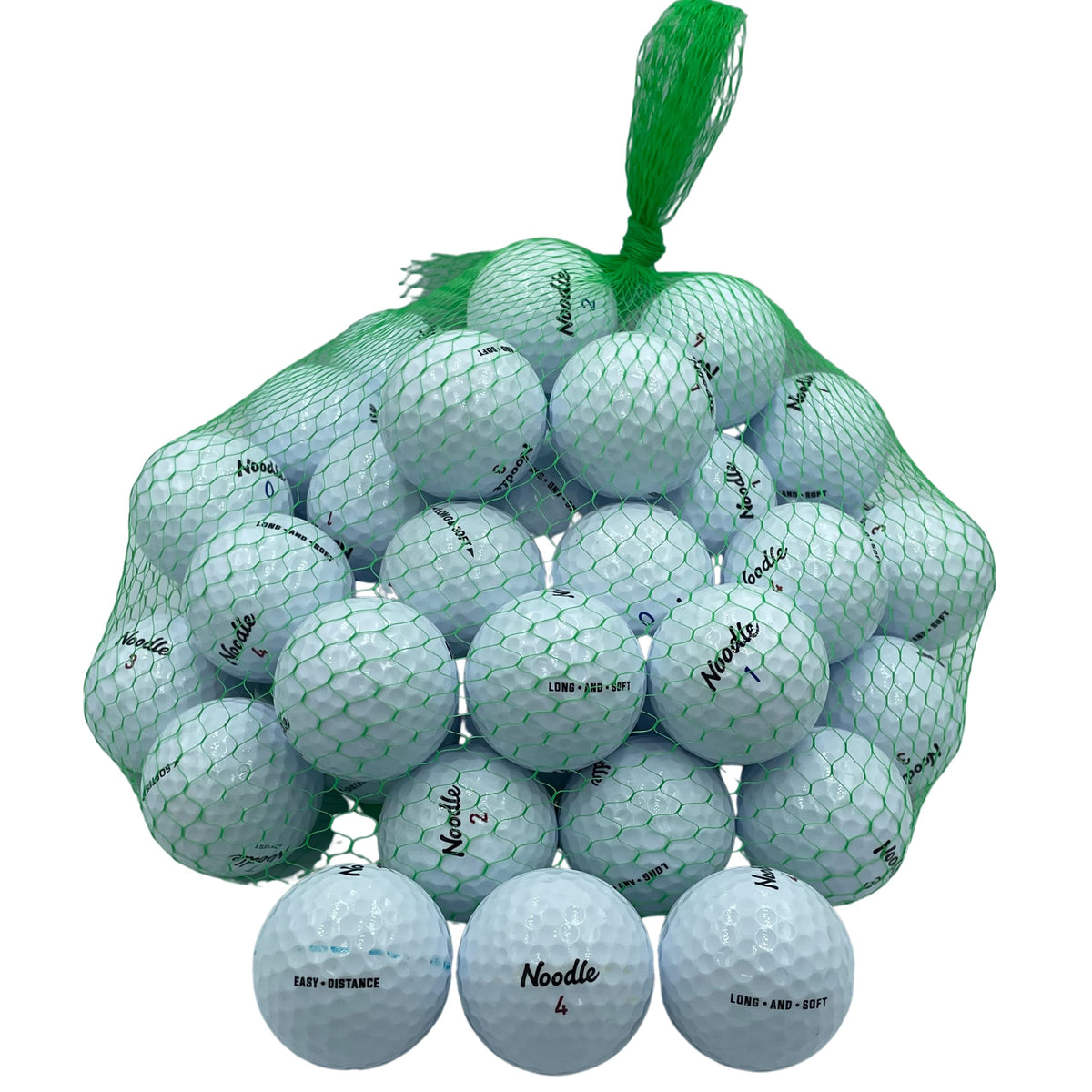 Golf Ball Planet noodle-mix used balls 50-pack for affordable practice sessions.