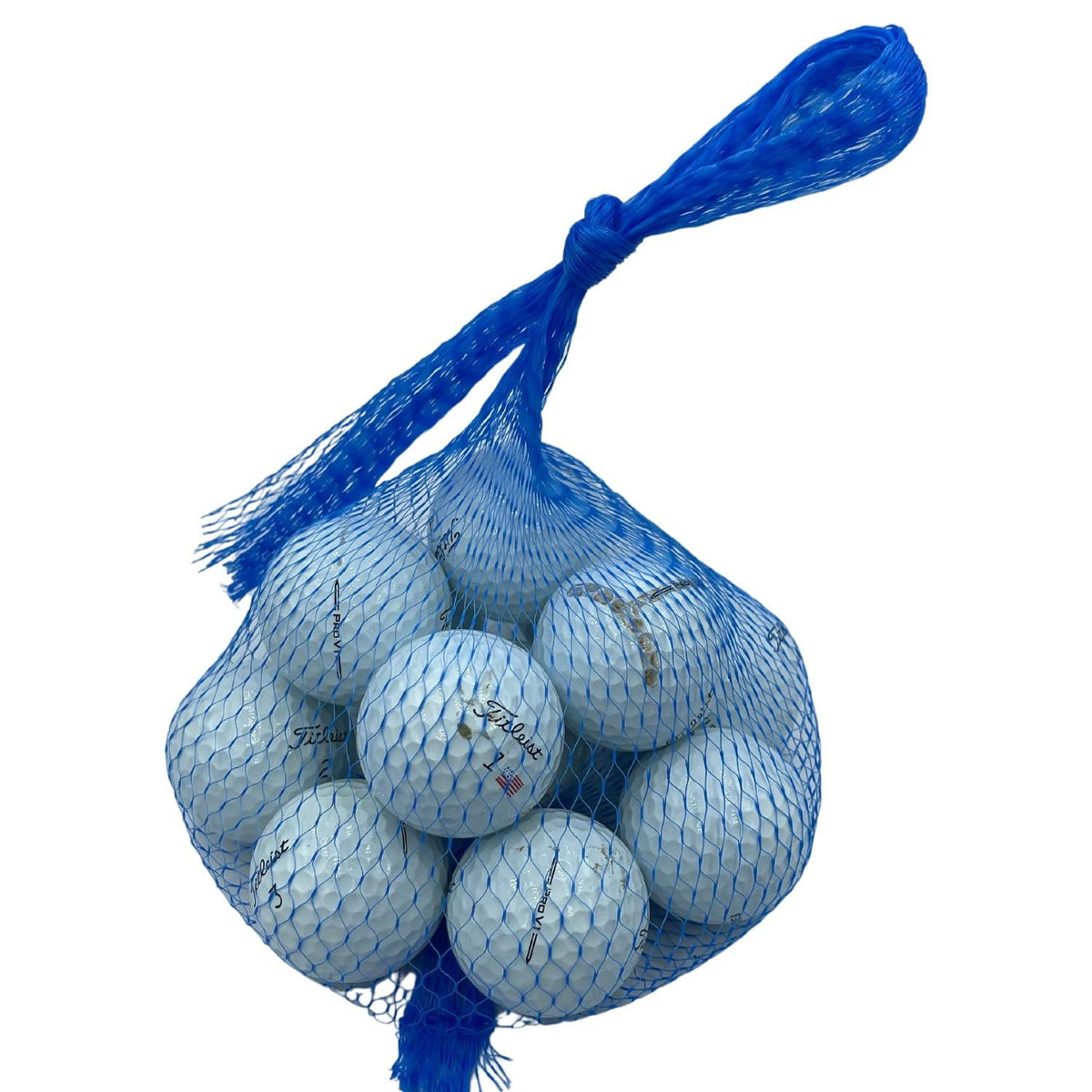 Golf Ball Planet Pro V1 2023 used balls with logos for dependable practice distance.