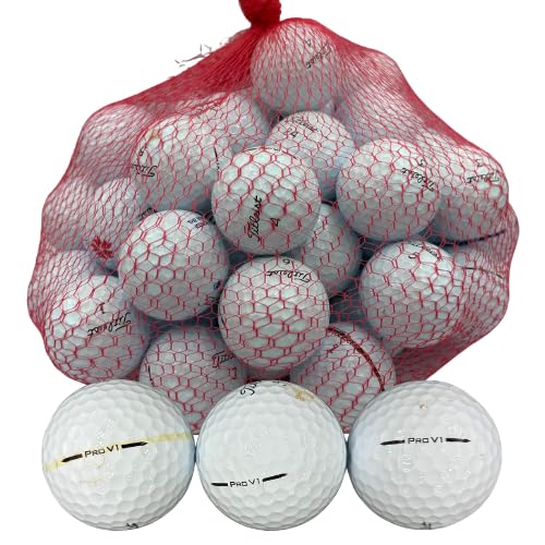 Golf Ball Planet Pro V1 2025 image shows logos for easy lineup on the range.