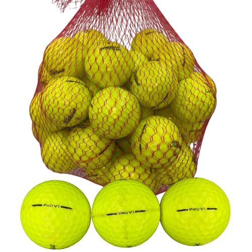 Golf Ball Planet Pro V1 2025 yellow pack for high visibility on the course