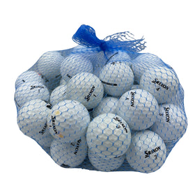 Golf Ball Planet Q Star Tour used balls in white, 50-pack.