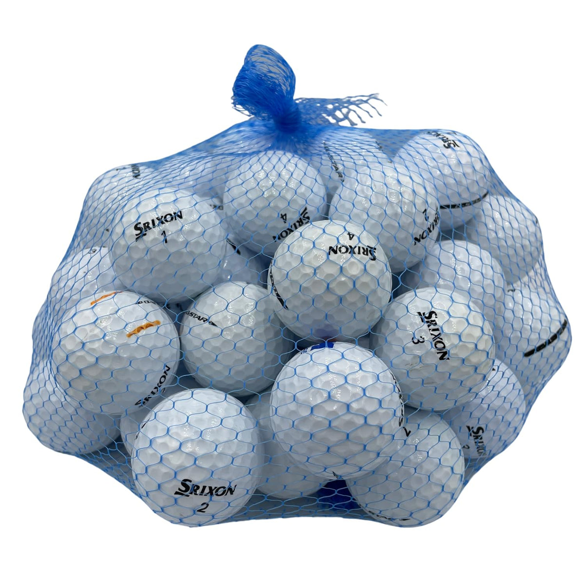 Golf Ball Planet Q Star used balls for Srixon 4A deliver reliable bounce and value.