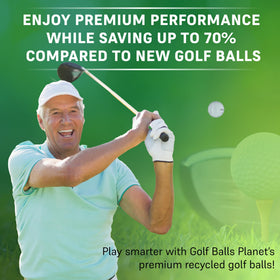 Golf Ball Planet quality-assured TP5x balls suitable for range sessions